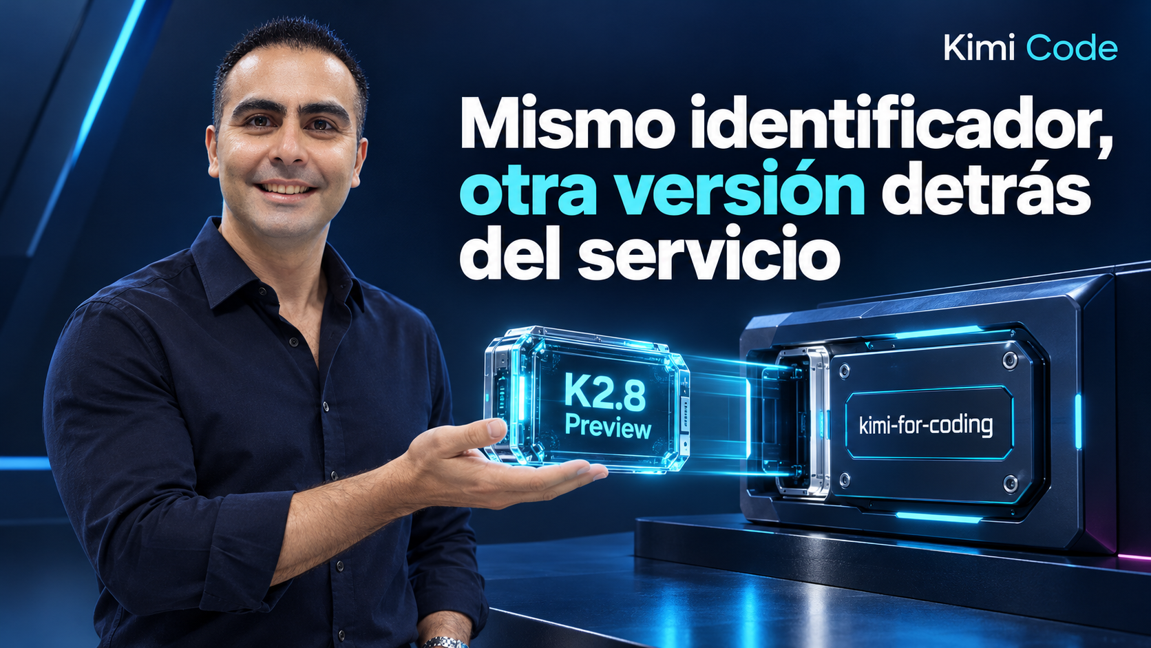 Álvaro presenta un módulo conectado al mismo identificador.