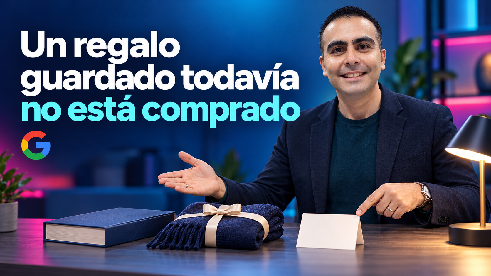 Álvaro ordena regalos familiares y señala una revisión de compra.
