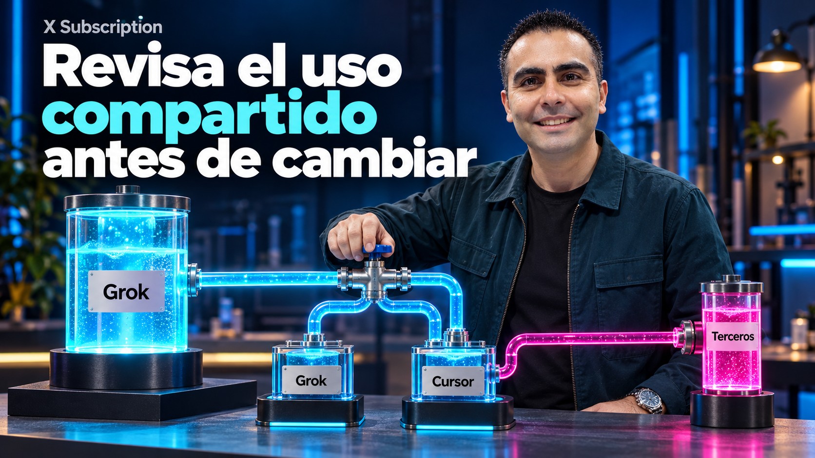 Álvaro regula dos conexiones comunes y un suministro adicional separado.