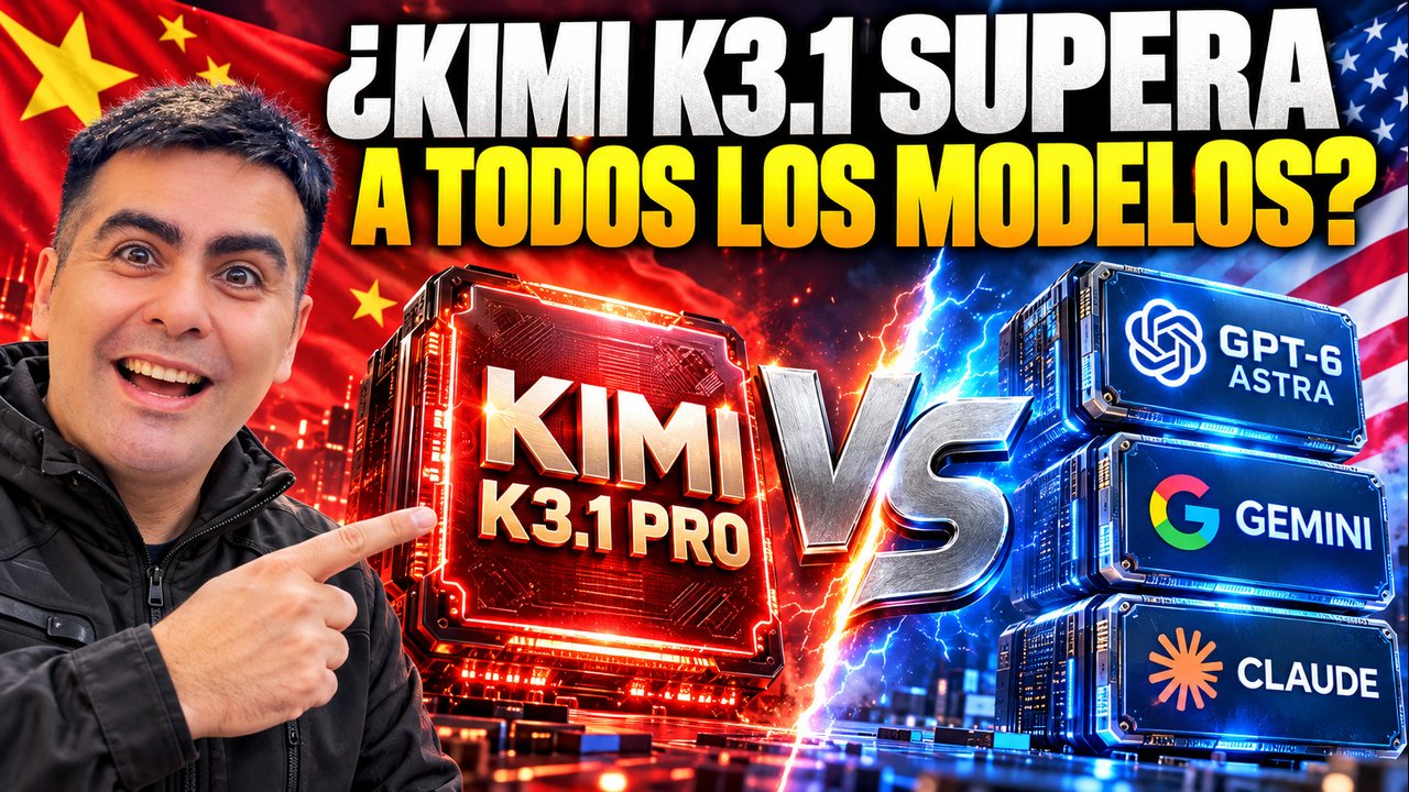Portada del directo: Kimi K3.1 frente a los gigantes de Estados Unidos