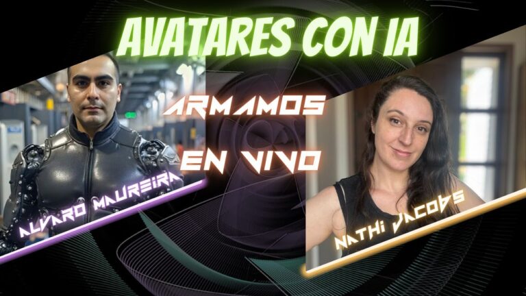 Portada del artículo: Masterclass Gratuita 🌀 Del Mundo Real al Virtual: Crea Tu Avatar Digital en Vivo Paso a Paso