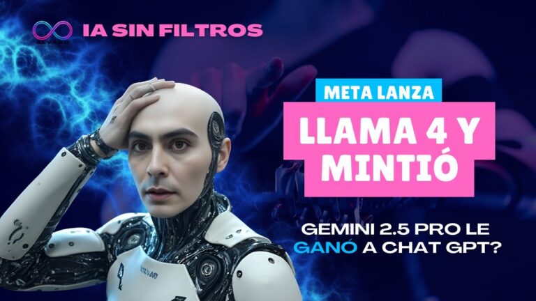 Portada del artículo: 🚀 Meta lanza Llama 4 y miente: Noticias explosivas en IA sin Filtros ¡YA!