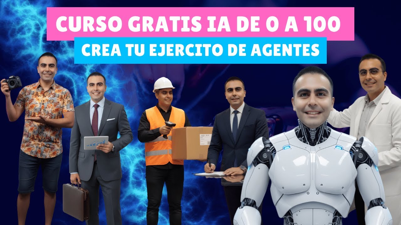 Curso Gratis de IA de 0 a 100 🚀 Crea tu ejército de agentes de IA – Regístrate aquí