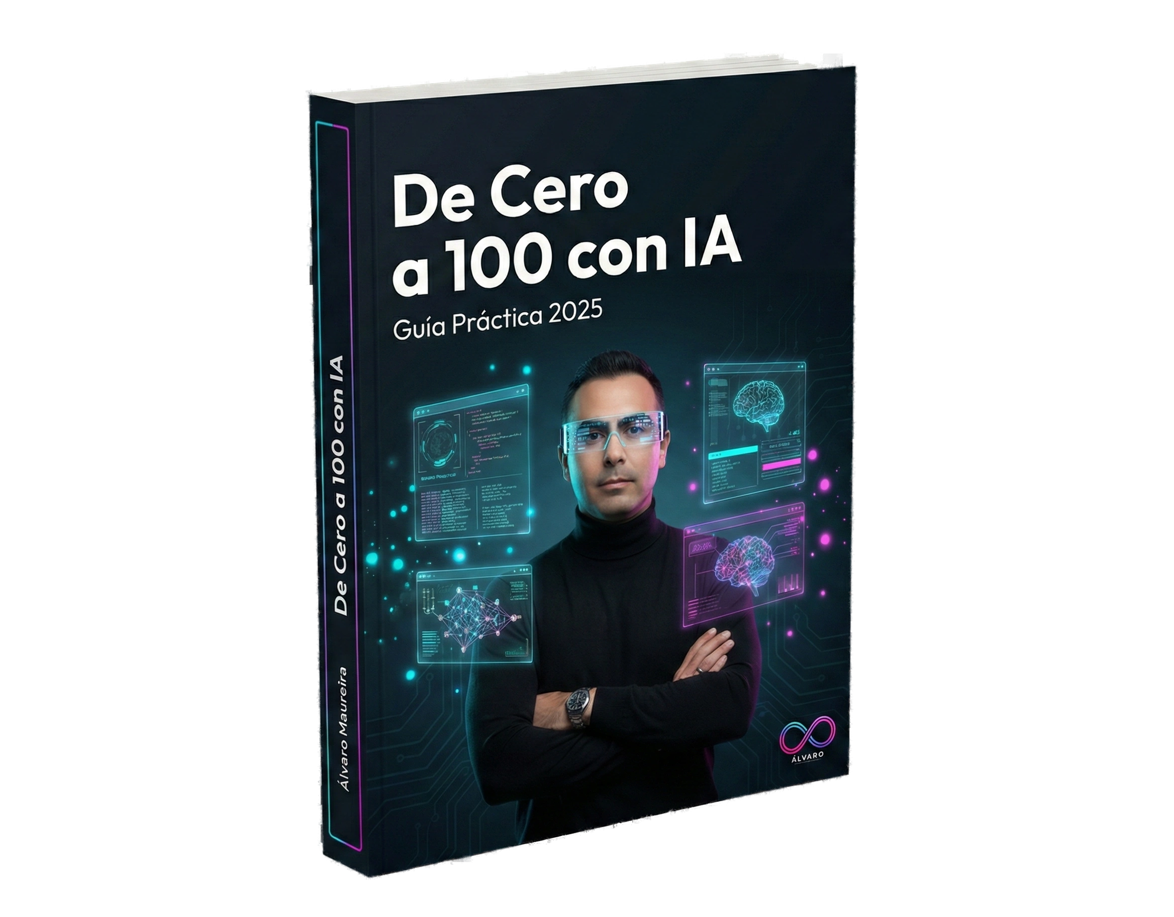 Portada De Cero a 100 con IA