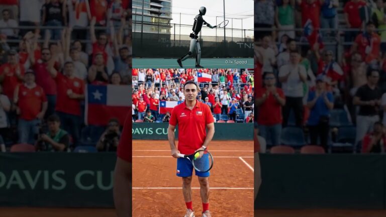 El futuro del tenis y el deporte con IA🎾🤖 Este robot entrena contigo sin cansarse y sin fallar jamás