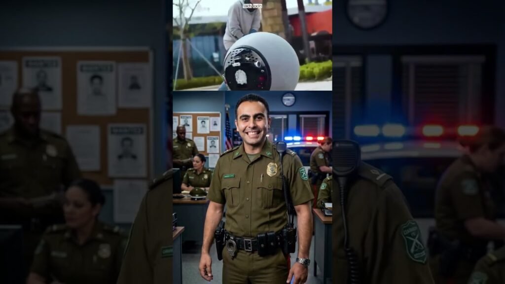 ¡Este robot policía de China te persigue por agua y tierra a 35 km/h🚔🚨 ¡Mira cómo dispara sus redes!