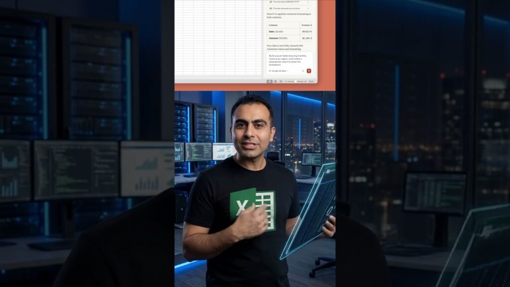 Transforma tu Excel con IA📊Claude limpia el desorden y crea reportes sin usar fórmulas 🧠