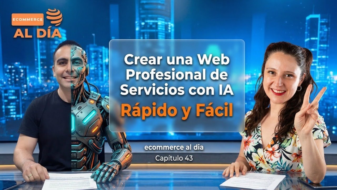 👉 Crea tu Web de Servicios con Inteligencia Artificial Rápido y Fácil 🤖 | Ecommerce al Día Ep.43