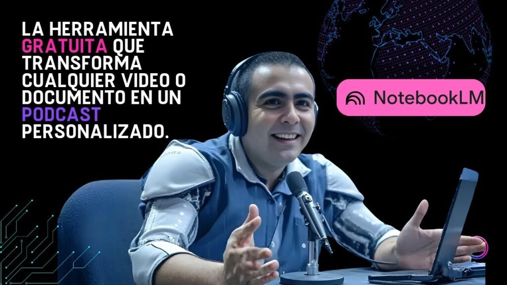 Notebook LM:  Convierte cualquier video de YouTube o documento