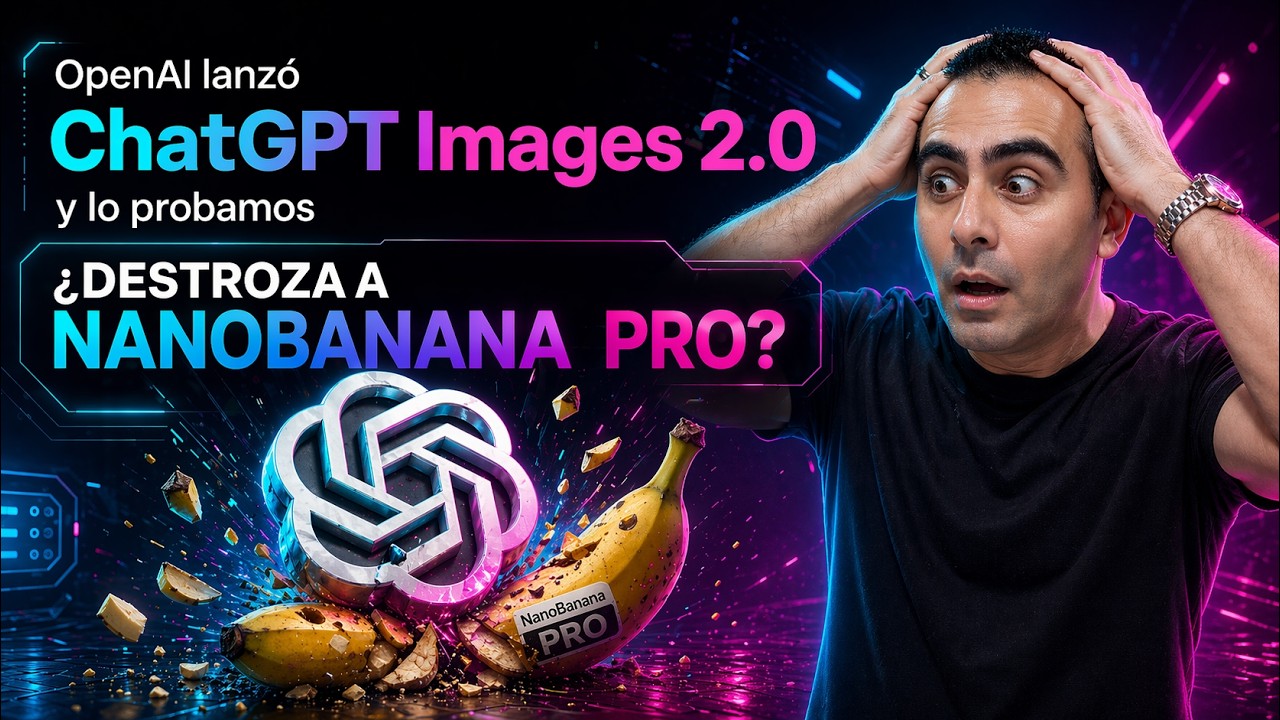 10 casos de uso donde el nuevo Chat GPT Image 2.0 destroza a NanoBanana de Google🍌🚫Prueba en vivo