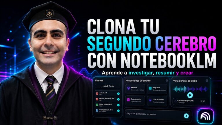 Portada del artículo: Cómo usar NotebookLM para pensar mejor 💡 5 casos de uso para negocios y productividad