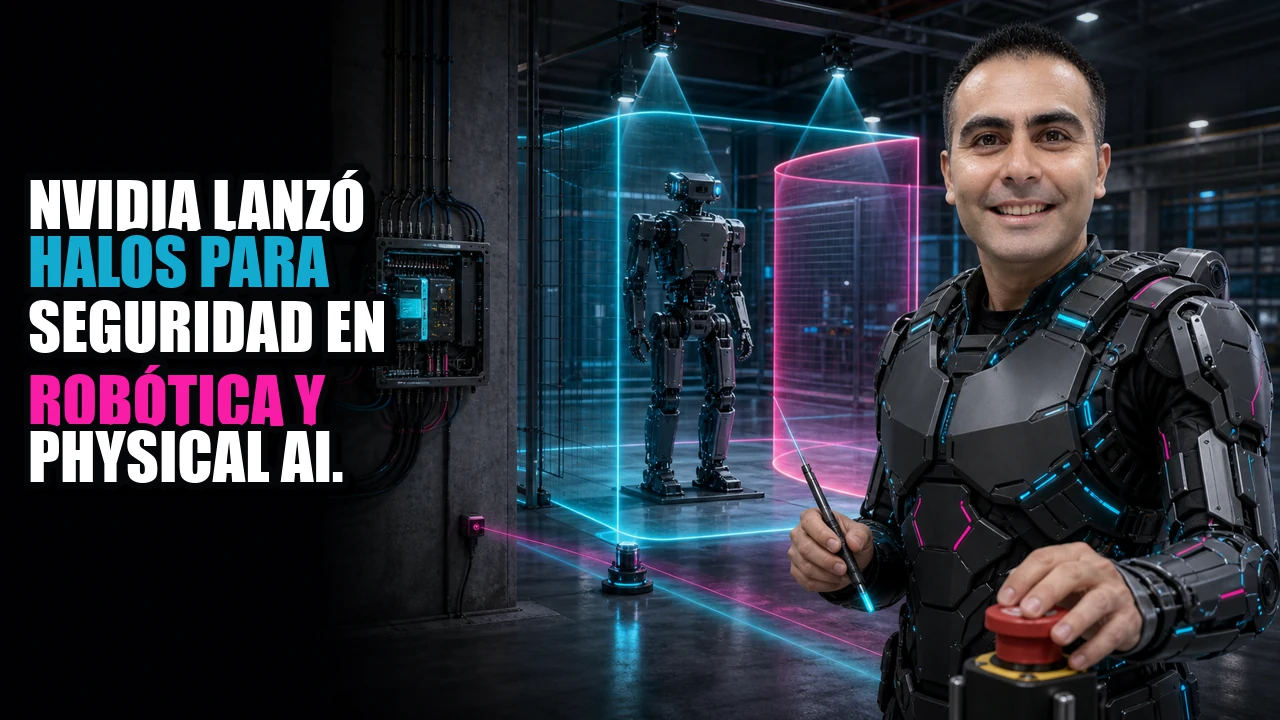 NVIDIA lanzó Halos para seguridad en robótica y physical AI.