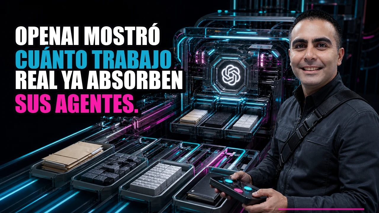 OpenAI mostró cuánto trabajo real ya absorben sus agentes.