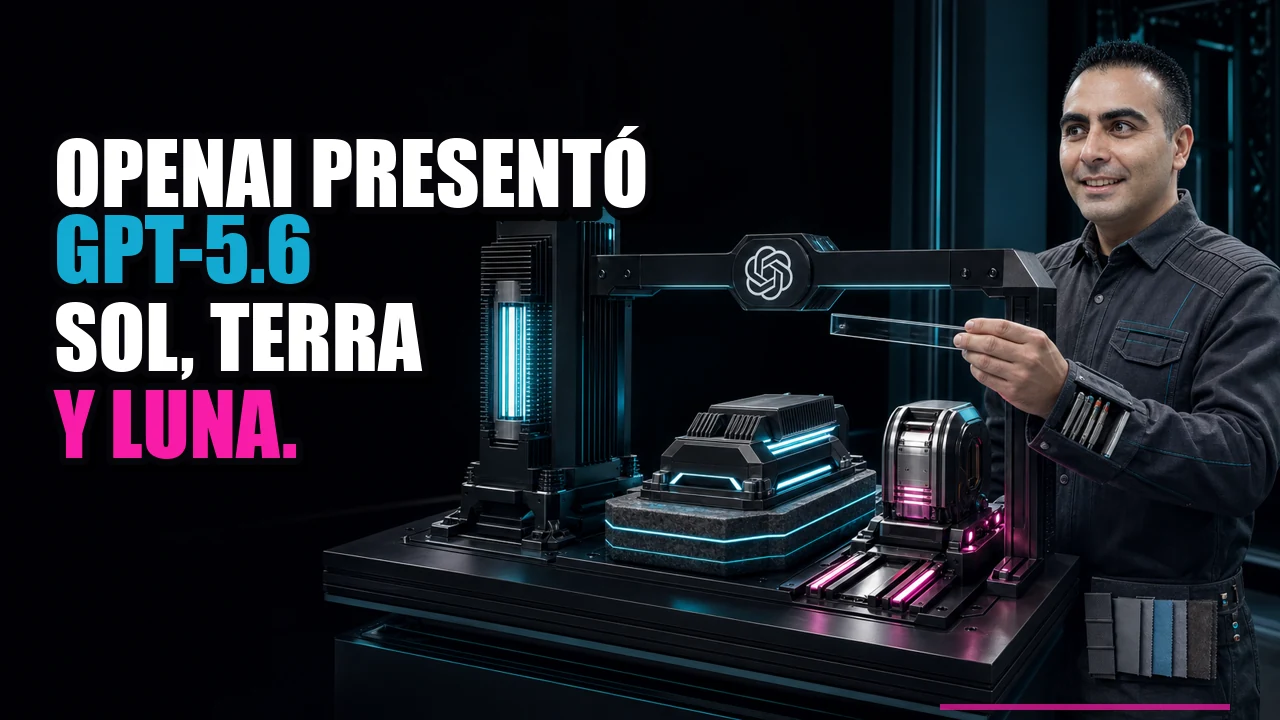 OpenAI presentó GPT-5.6 Sol, Terra y Luna.