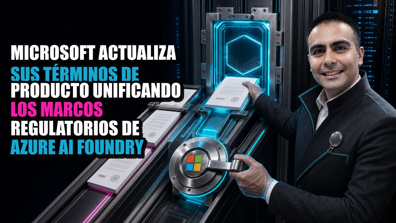 Microsoft actualiza sus términos de producto unificando los marcos regulatorios de Azure AI Foundry