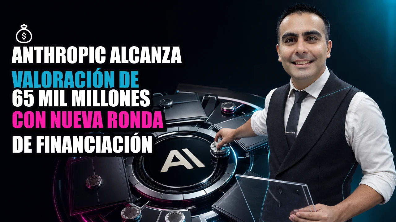 Portada de 💰 Anthropic Alcanza Valoración de 65 Mil Millones con Nueva Ronda de Financiación