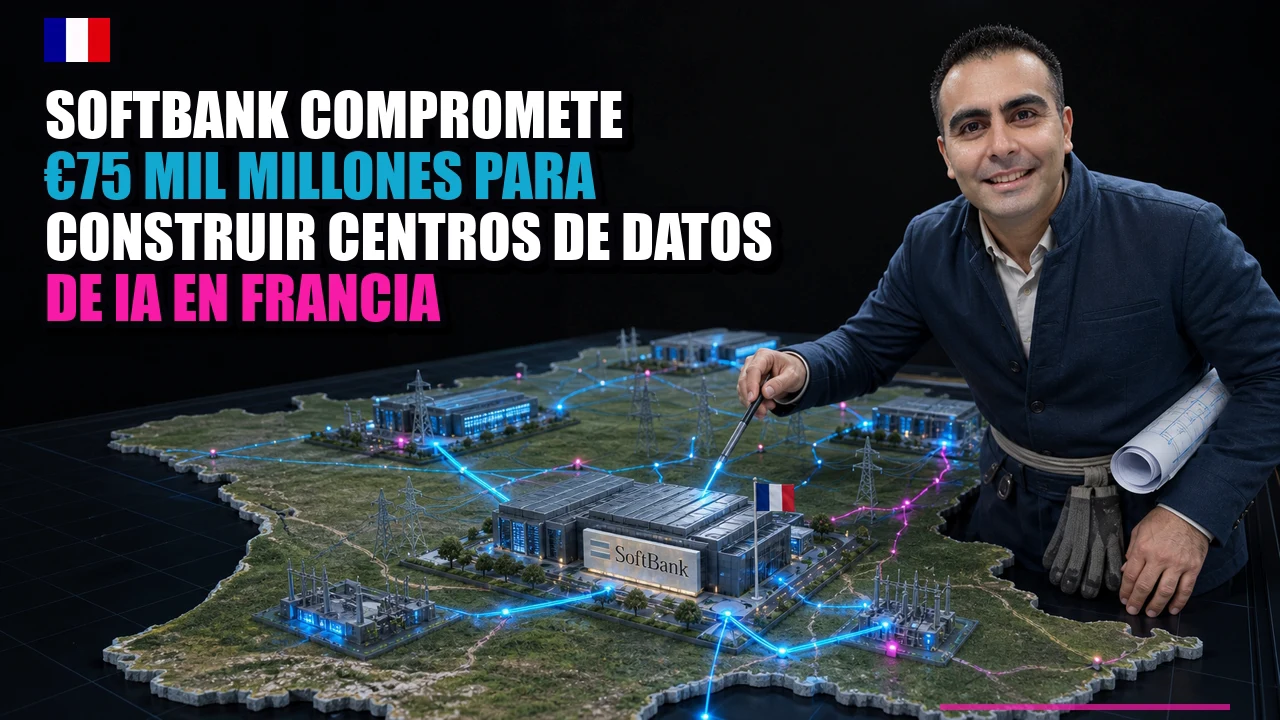 Portada de 🇫🇷 SoftBank Compromete €75 Mil Millones para Construir Centros de Datos de IA en Francia