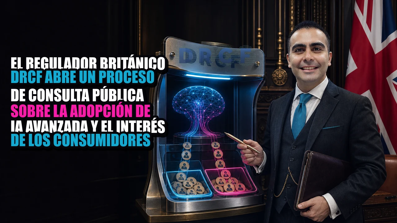 El regulador británico DRCF abre un proceso de consulta pública sobre la adopción de IA avanzada y el interés de los consumidores