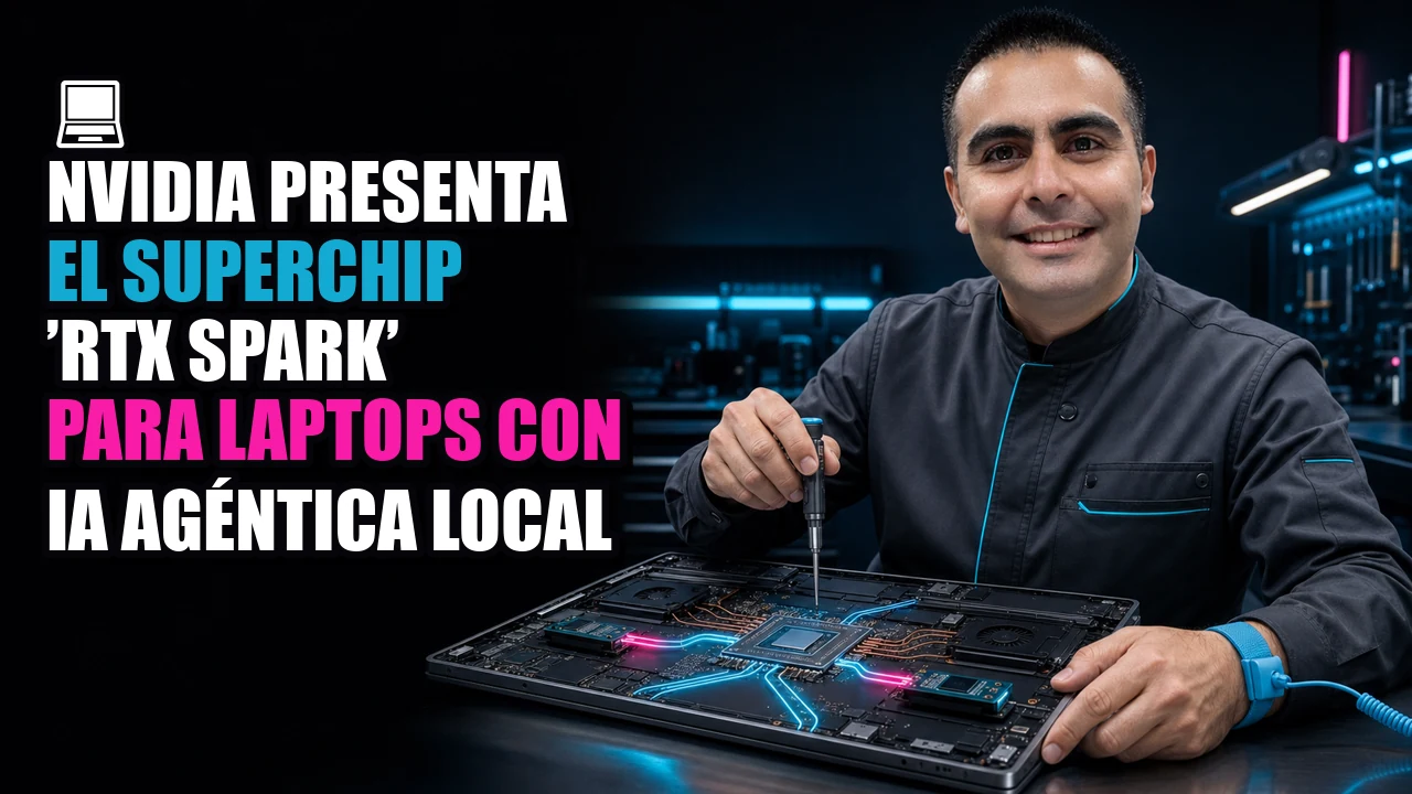 Portada de 💻 Nvidia Presenta el Superchip ’RTX Spark’ para Laptops con IA Agéntica Local