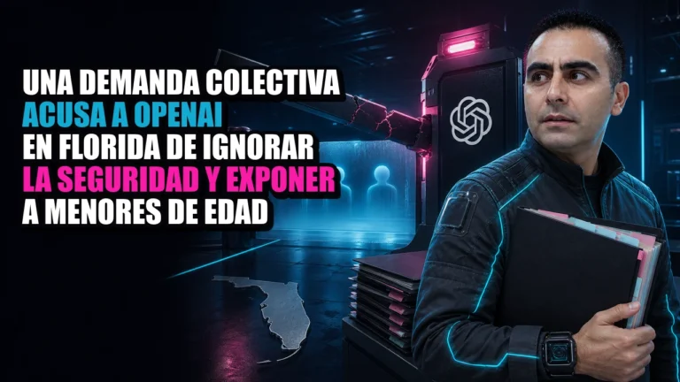 Una demanda colectiva acusa a OpenAI en Florida de ignorar la seguridad y exponer a menores de edad
