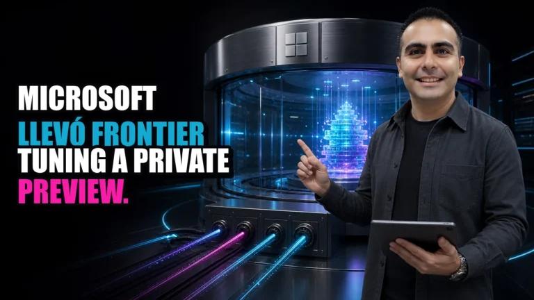 Microsoft llevó Frontier Tuning a private preview.