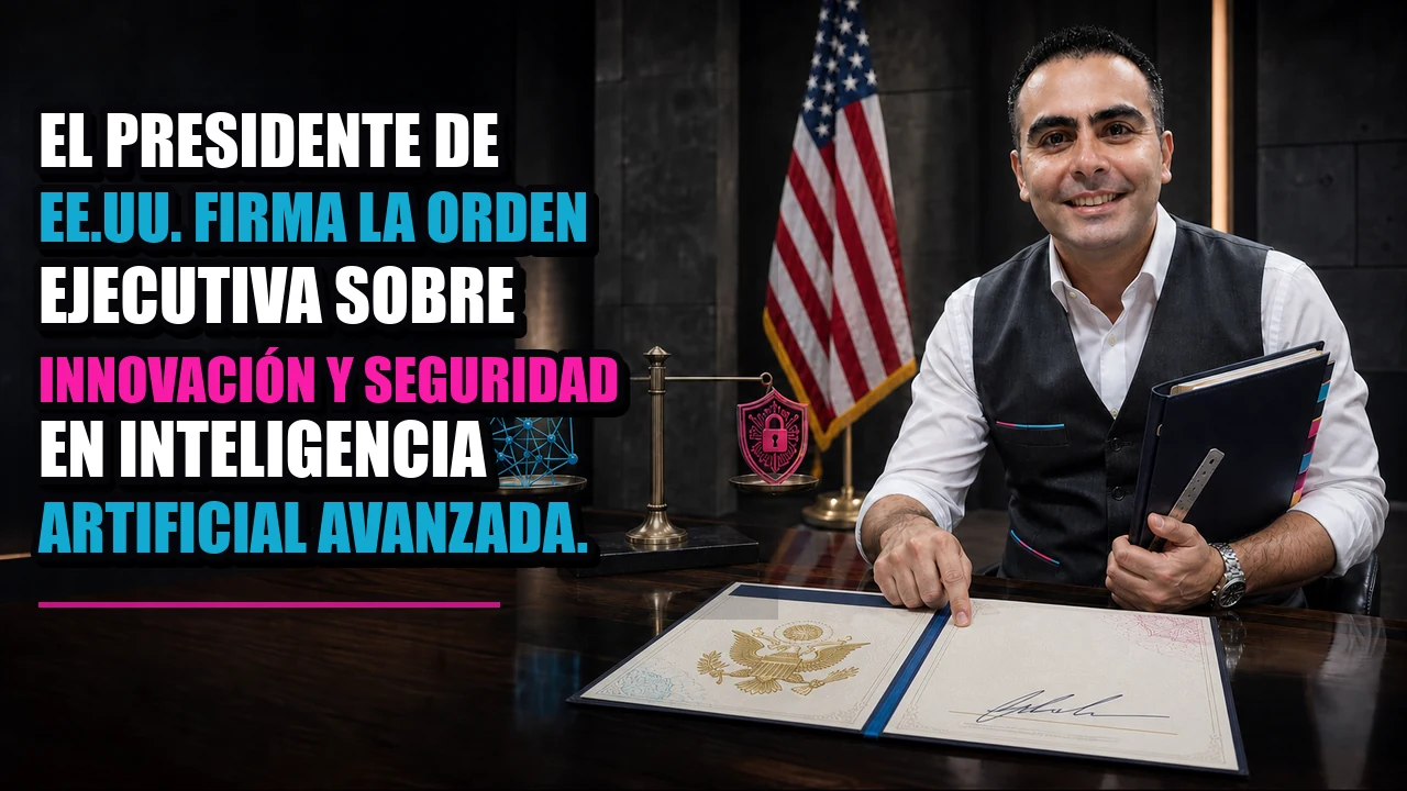 El presidente de EE.UU. firma la Orden Ejecutiva sobre Innovación y Seguridad en Inteligencia Artificial Avanzada