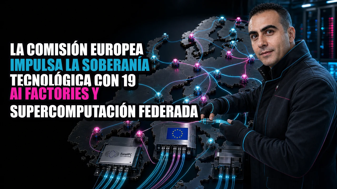 La Comisión Europea impulsa la soberanía tecnológica con 19 AI Factories y supercomputación federada