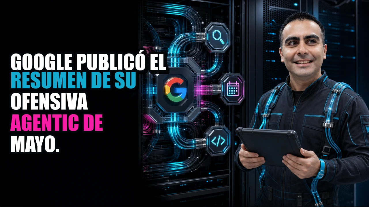 Google publicó el resumen de su ofensiva agentic de mayo.