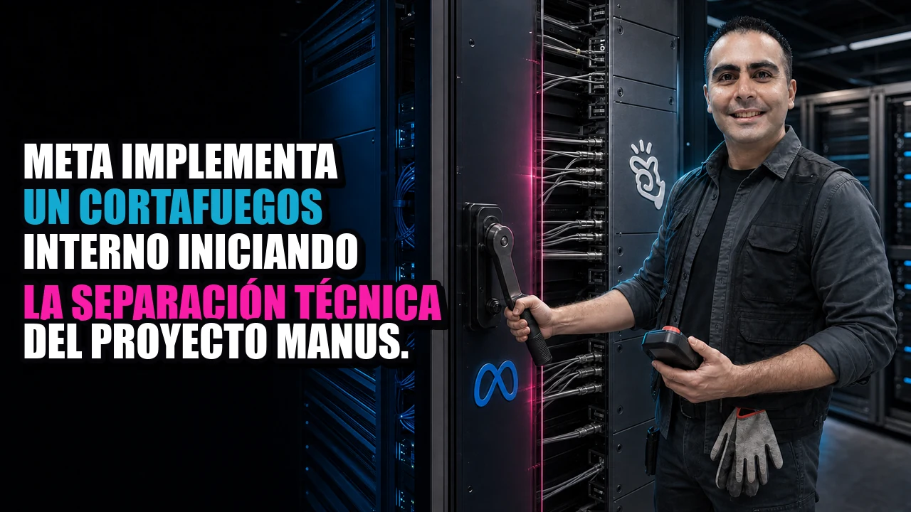Meta implementa un cortafuegos interno iniciando la separación técnica del proyecto Manus