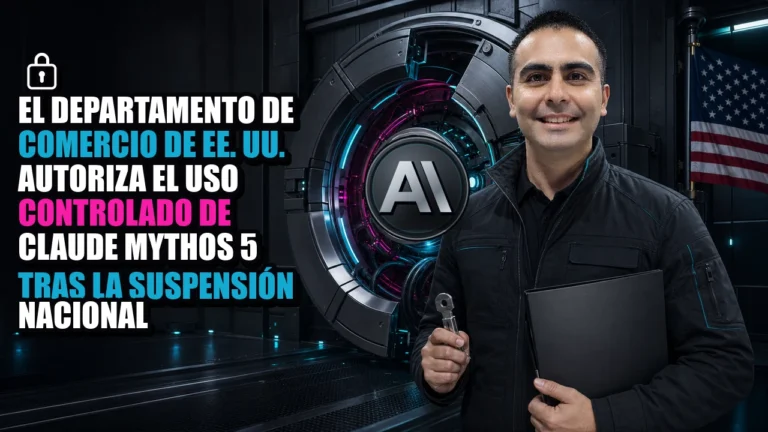 🔒 El Departamento de Comercio de EE. UU. autoriza el uso controlado de Claude Mythos 5 tras la suspensión nacional