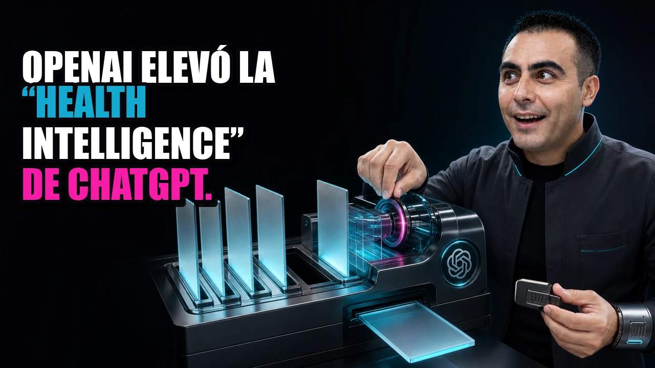 OpenAI elevó la “health intelligence” de ChatGPT.