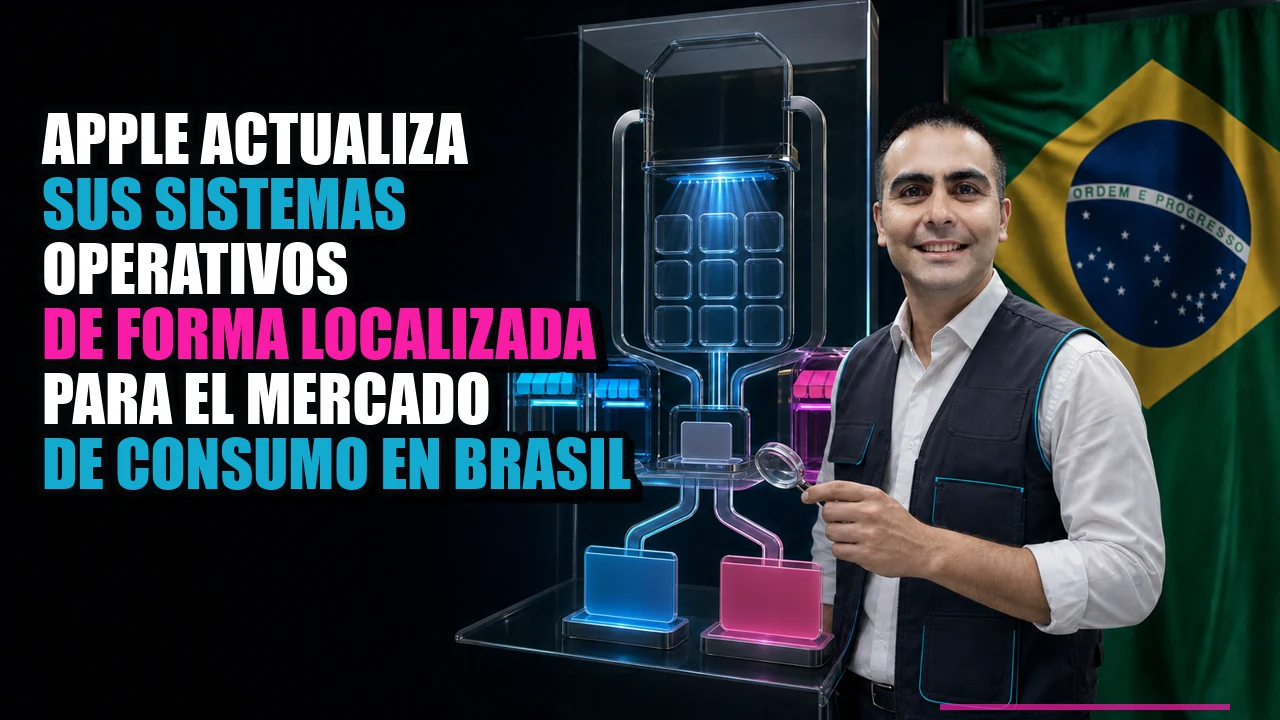 Apple actualiza sus sistemas operativos de forma localizada para el mercado de consumo en Brasil
