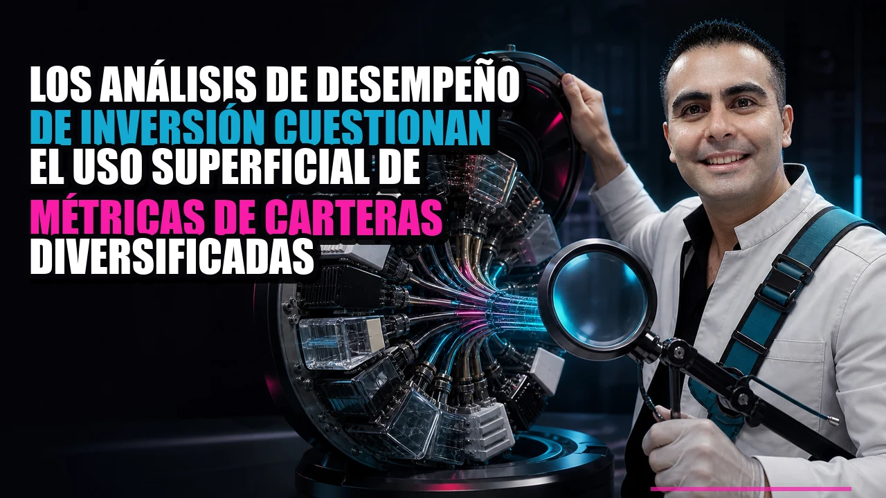 Los análisis de desempeño de inversión cuestionan el uso superficial de métricas de carteras diversificadas