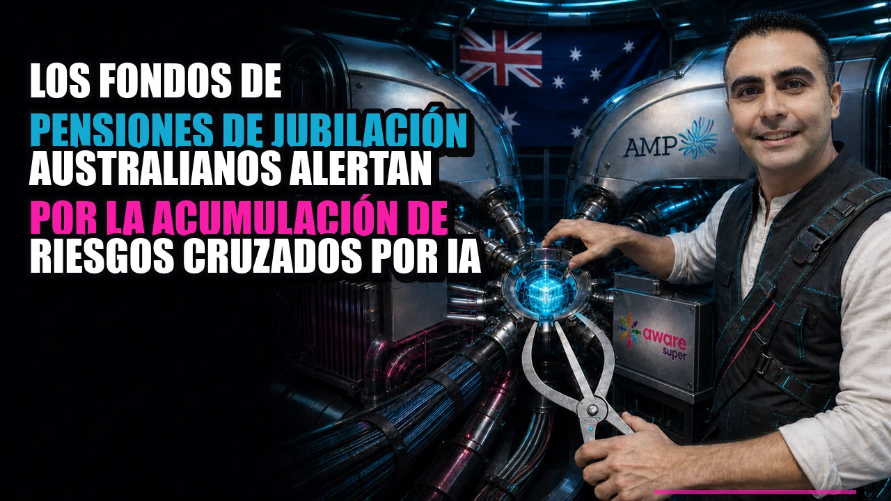 Los fondos de pensiones de jubilación australianos alertan por la acumulación de riesgos cruzados por IA