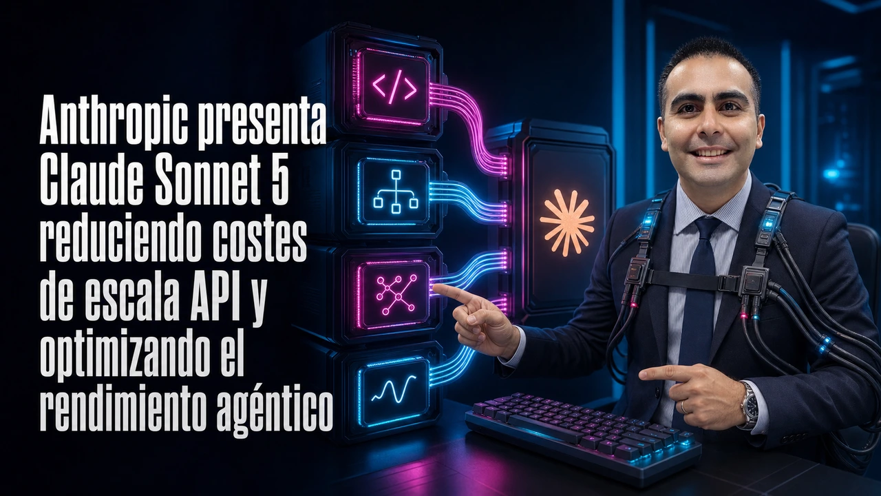 ⚡ Anthropic presenta Claude Sonnet 5 reduciendo costes de escala API y optimizando el rendimiento agéntico