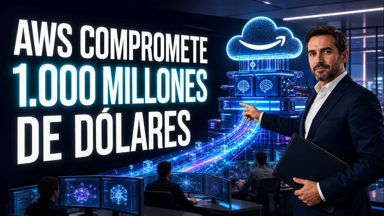 💼 AWS compromete 1,000 millones de dólares para integrar de forma directa a sus ingenieros de IA en clientes corporativos