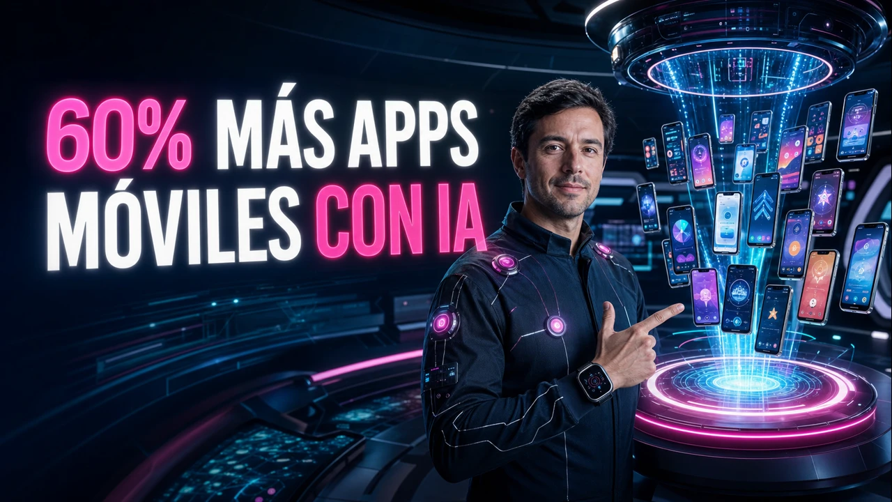 📱 Las herramientas de IA y programación asistida provocan un repunte récord del 60% en el lanzamiento de nuevas aplicaciones móviles
