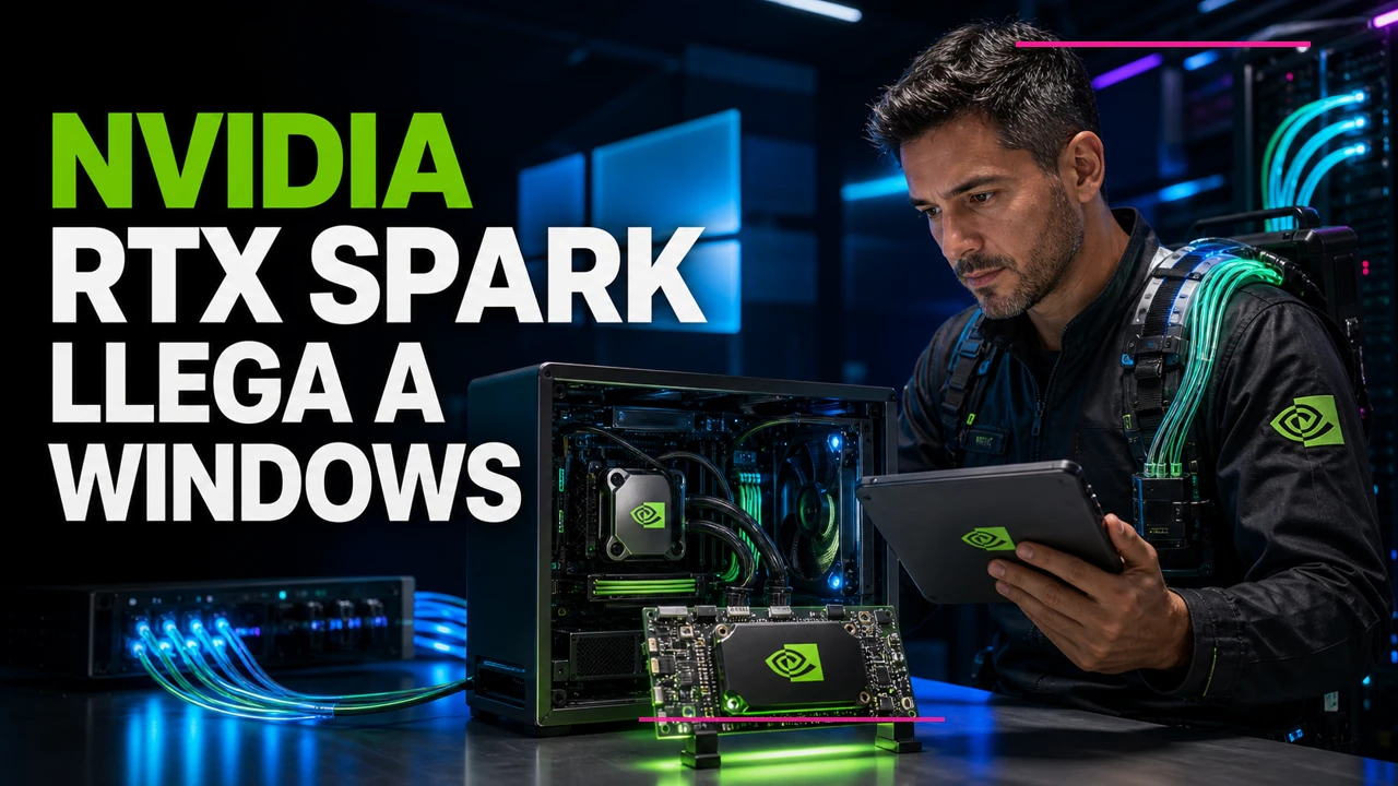 Microsoft abre un nuevo capítulo de PCs Windows con NVIDIA RTX Spark.