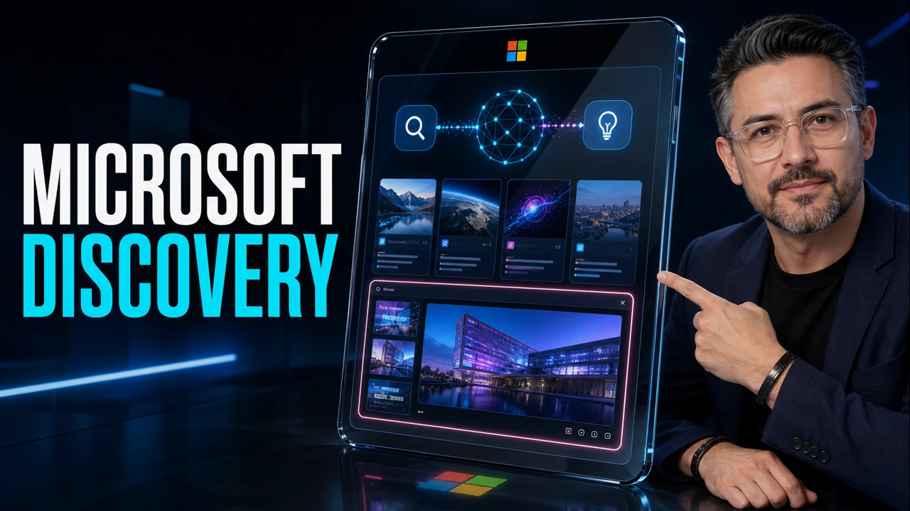 Microsoft Discovery salió a disponibilidad general y sumó app preview.