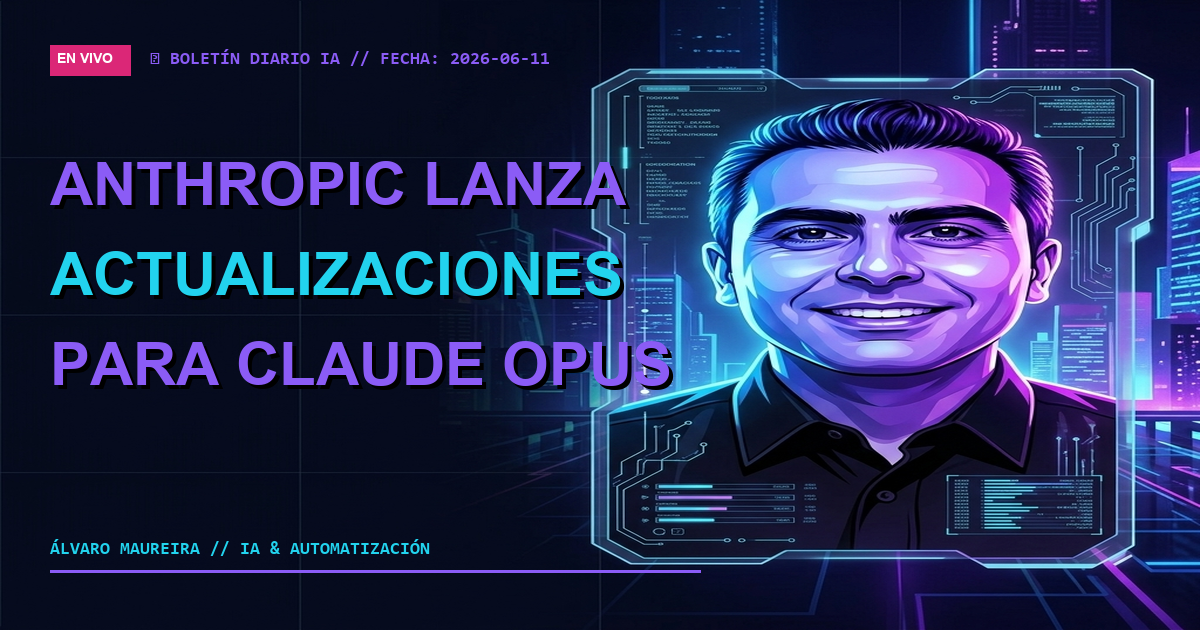 ⚙️ Anthropic Lanza Actualizaciones para Claude Opus 4.8 y Dynamic Workflows