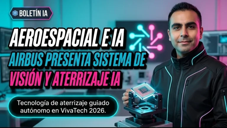Airbus presenta sistemas de visión computacional y aterrizaje guiado por IA en VivaTech 2026