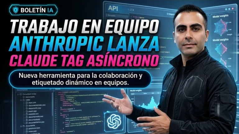 Anthropic lanzó Claude Tag para trabajo asíncrono de equipos.