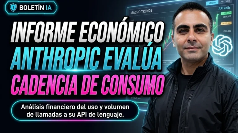 Anthropic publica su primer informe económico evaluando la cadencia de consumo de su plataforma conversacional