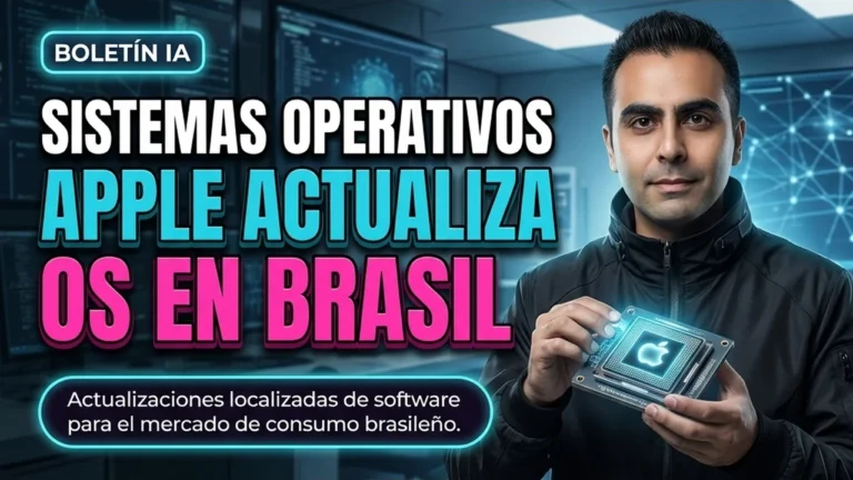 Apple actualiza sus sistemas operativos de forma localizada para el mercado de consumo en Brasil