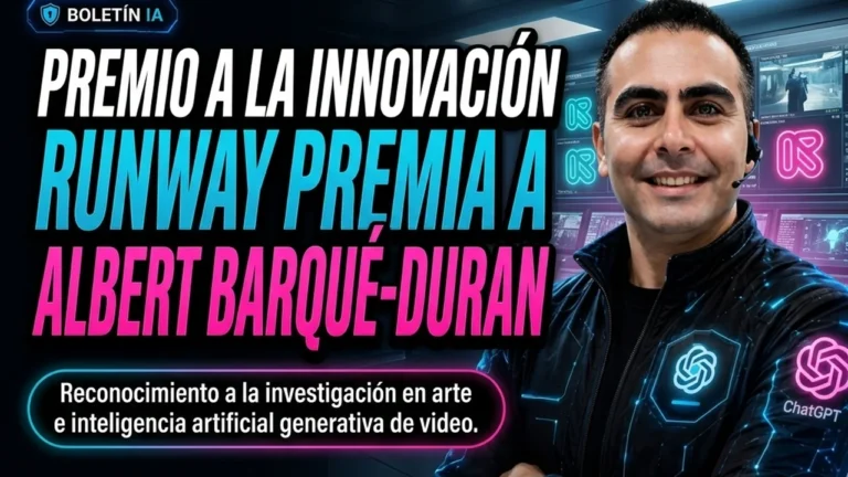 El investigador Albert Barqué-Duran gana el Premio Runway Grand Prize en el Festival de IA 2026 en Nueva York
