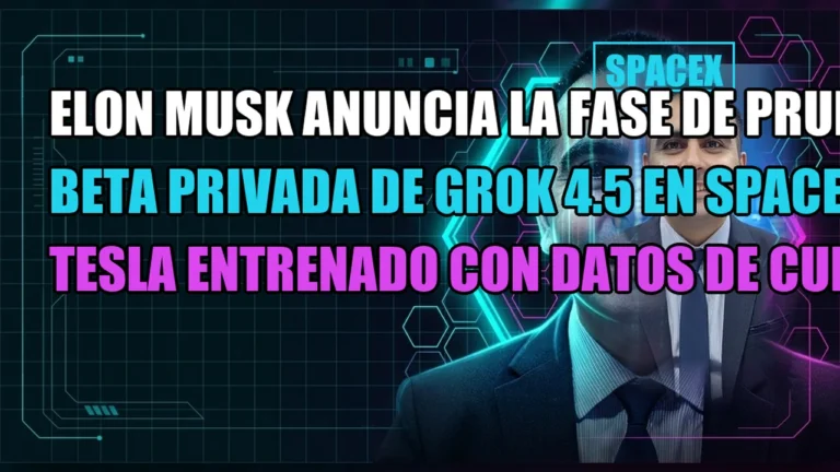 Elon Musk anuncia la fase de pruebas beta privada de Grok 4.5 en SpaceX y Tesla entrenado con datos de Cursor
