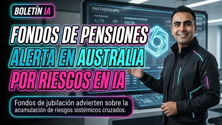 Los fondos de pensiones de jubilación australianos alertan por la acumulación de riesgos cruzados por IA