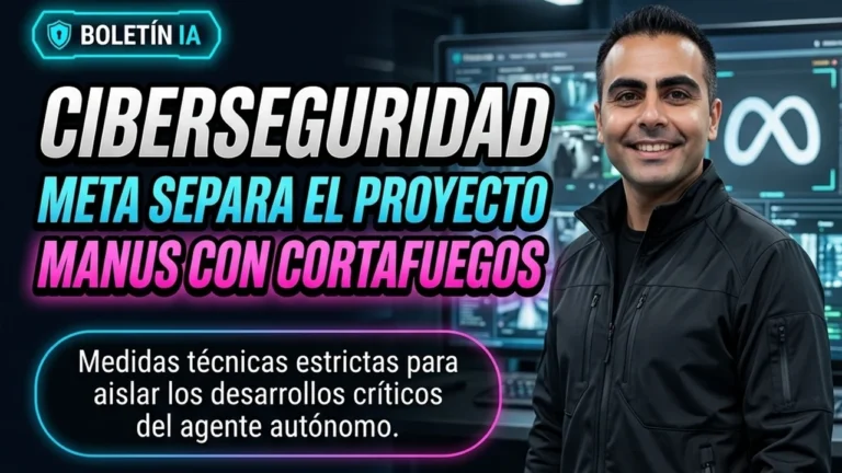 Meta implementa un cortafuegos interno iniciando la separación técnica del proyecto Manus