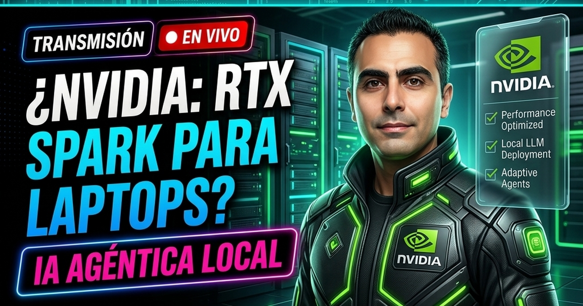 💻 Nvidia Presenta el Superchip ’RTX Spark’ para Laptops con IA Agéntica Local
