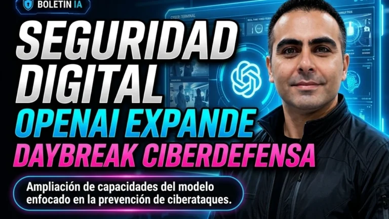 OpenAI expandió Daybreak para ciberdefensa.
